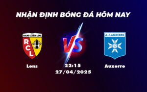 lens auxerre 27 04 ligue 1